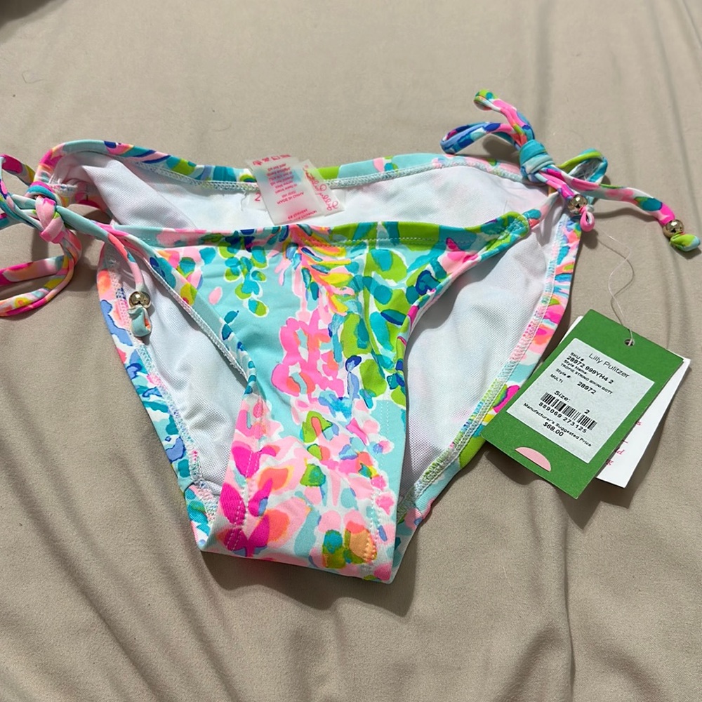 Lilly Pulitzer Bikini Bottom Size 2